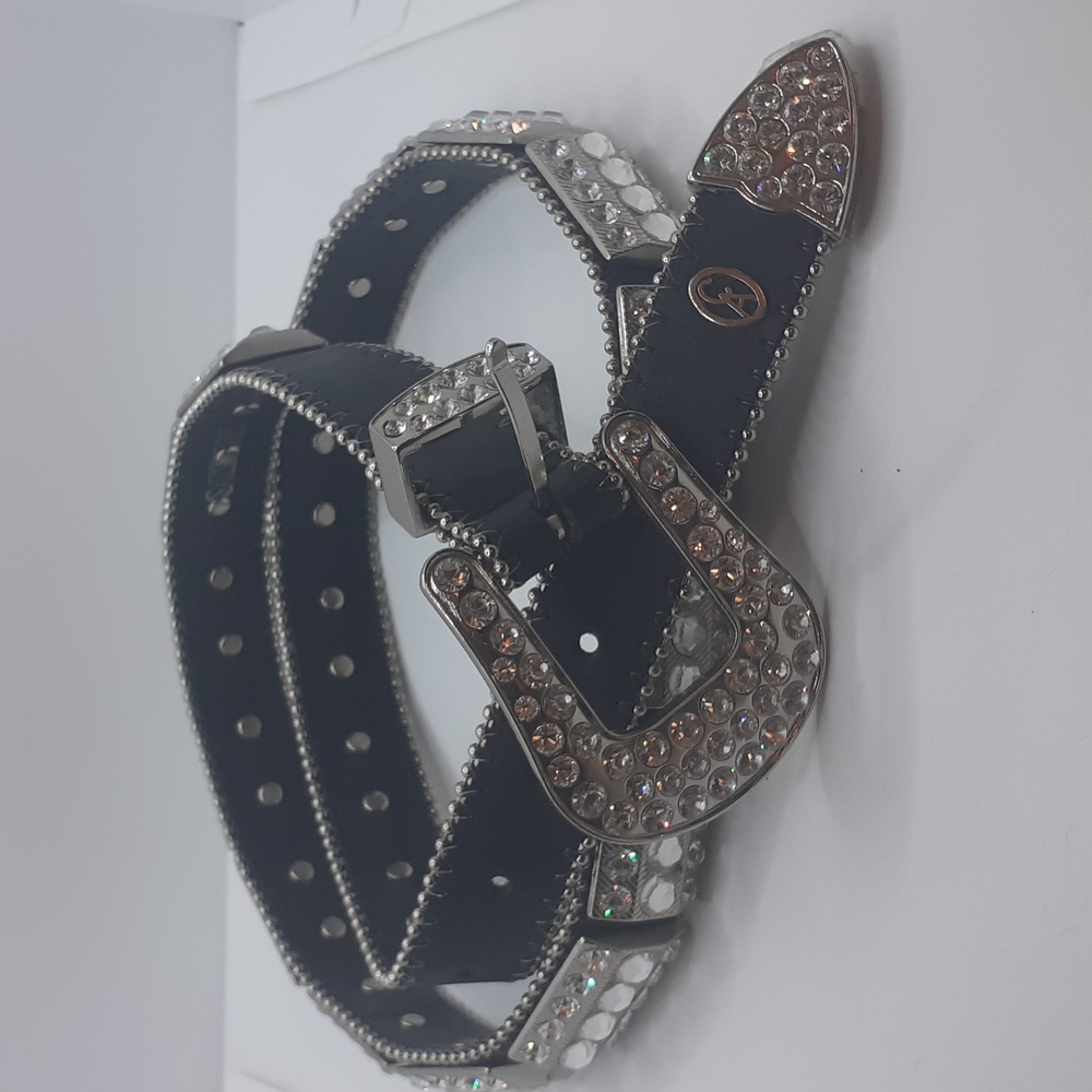 Woman Christine Alexander Genuine Leather belt XL